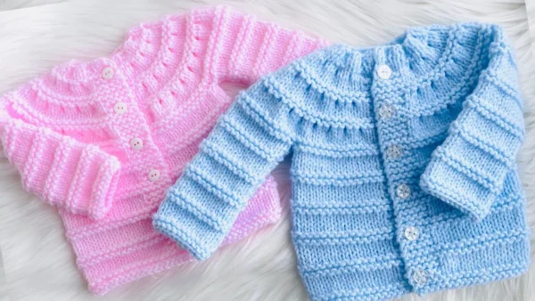 Knitted Baby Sweater